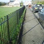 Bow Topped Steel Railings